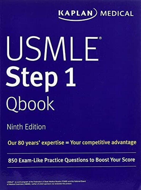 

Usmle Step 1 Qbook Kaplan Medical Paperback