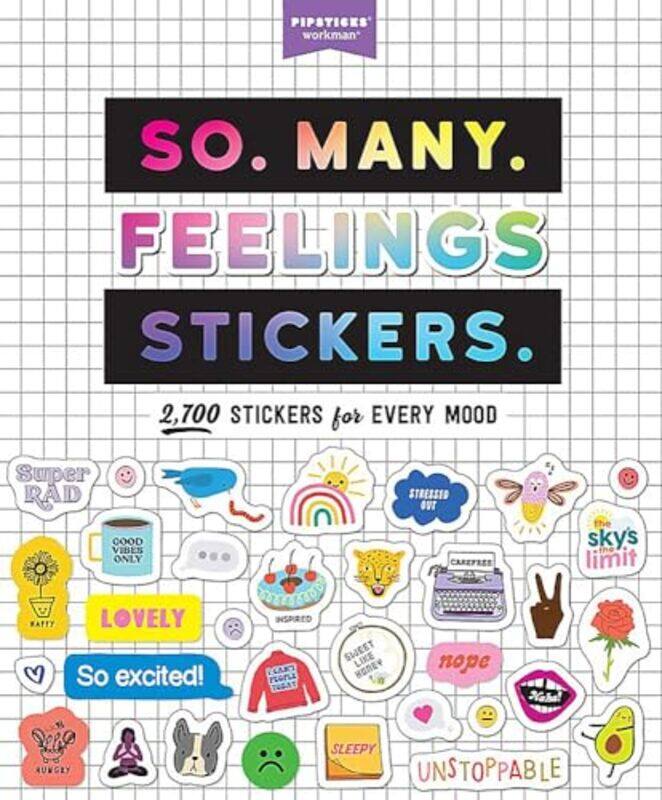 

So Many Feelings Stickers By Pipsticks Workman - Paperback