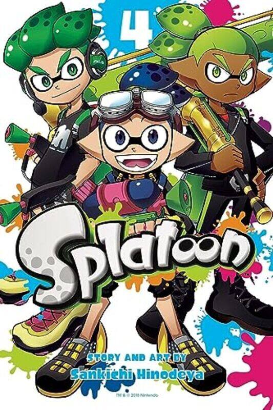 

Splatoon, Vol. 4 Paperback by Sankichi Hinodeya