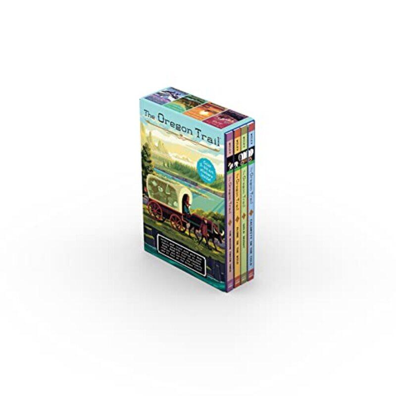 

The Oregon Trail Trailblazer 4Book Paperback Box Set Plus Decals by Jesse Wiley-Paperback