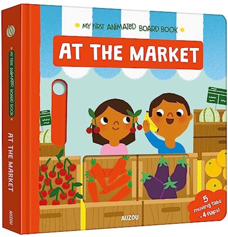 

At The Market By Auzou Paperback