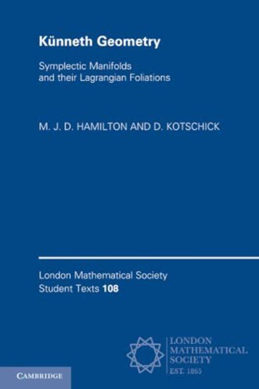 

Kunneth Geometry by M J D (Universitat Stuttgart) HamiltonD (Ludwig-Maximilians-Universitat Munchen) Kotschick-Paperback