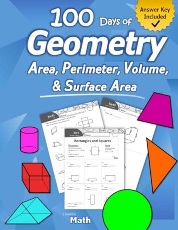 

Humble Math Area, Perimeter, Volume, & Surface Area By Math, Humble - Paperback