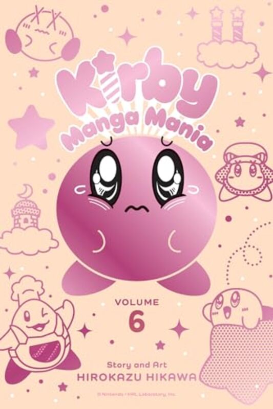 Kirby Manga Mania Vol. 6 By Hirokazu Hikawa Paperback