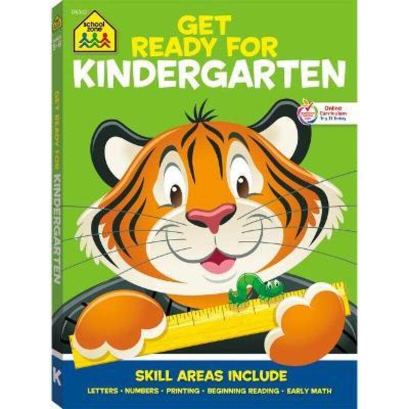 

School Zone Get Ready for Kindergarten Workbook,Paperback,ByZone, School