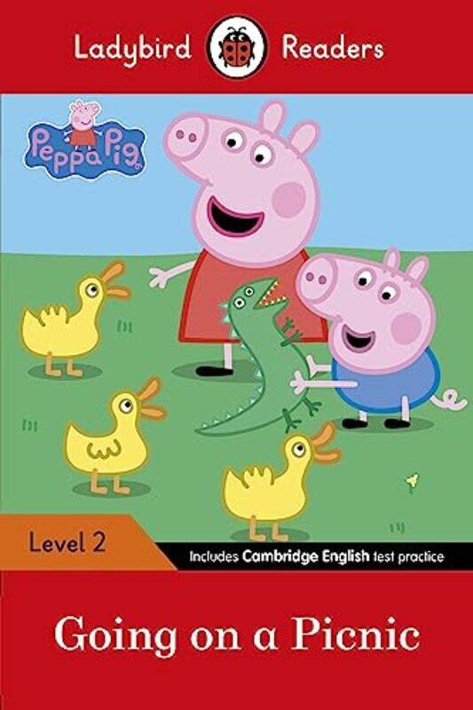 

Peppa Pig Going on a Picnic Ladybird Readers Level 2 -Paperback