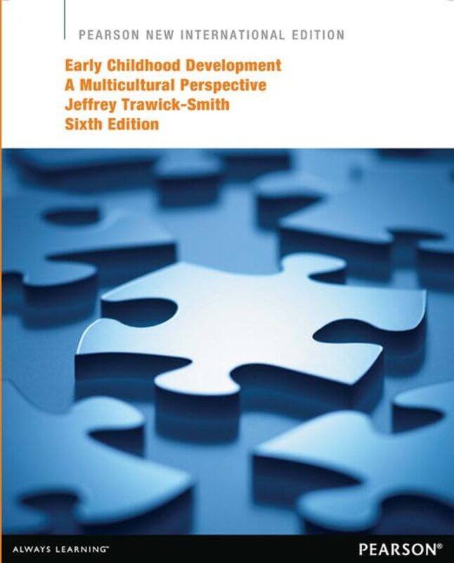 

Early Childhood Development A Multicultural Perspective by Jeffrey Trawick-Smith-Paperback