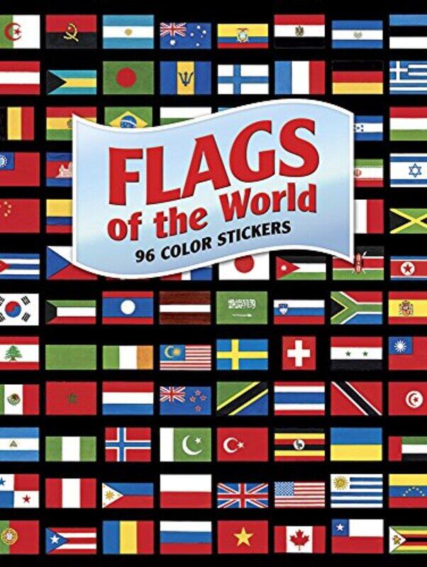 

Flags of the World: 96 Color Stickers