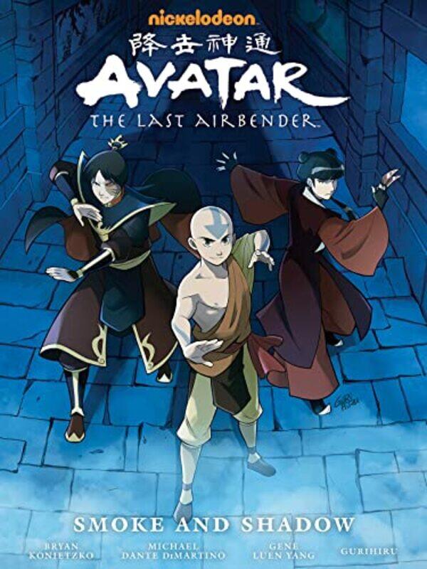 

Avatar The Last Airbender Smoke and Shadow Library Edition by Gene Luen Yang-Hardcover