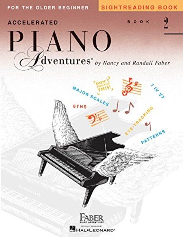

Accelerated Piano Adventures Sightreading Book 2 By Nancy Faber - Paperback