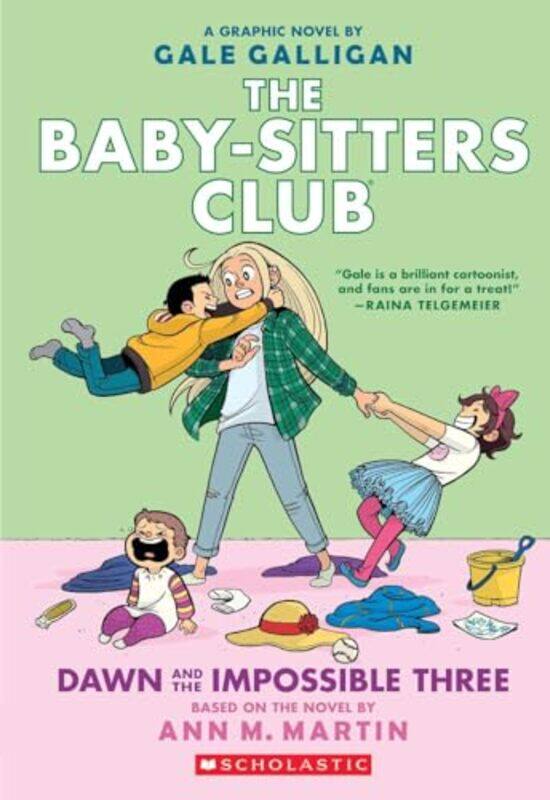 

Dawn And The Impossible Three A Graphic Novel The Babysitters Club #5 By Martin, Ann M. Paperback