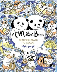 A Million Bears: Beautiful Bears to Color Volume 3,Paperback by Mayo, Lulu