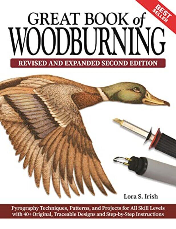 

Great Book of Woodburning Revised and Expanded Second Edition by Lisa NieschlagLars Wentrup-Paperback