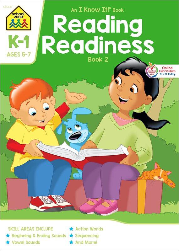 

Reading Readiness, Book 2-Workbook, Paperback Book, By: School Zone Publishing