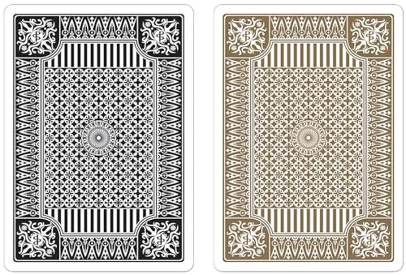 Premium Playing Cards Poker Blackgold by Peter Pauper Press, ..Paperback