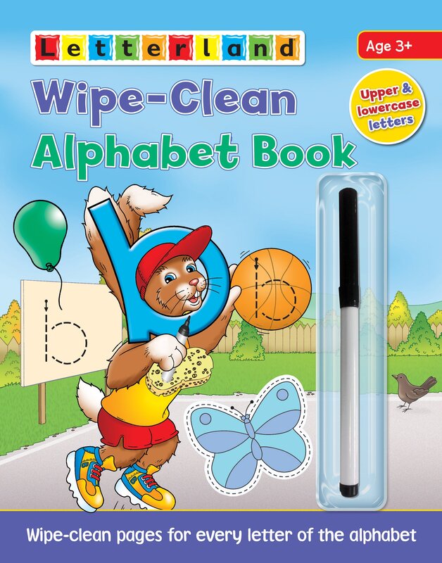Wipe-Clean Alphabet Book, Paperback Book, By: Lyn Wendon