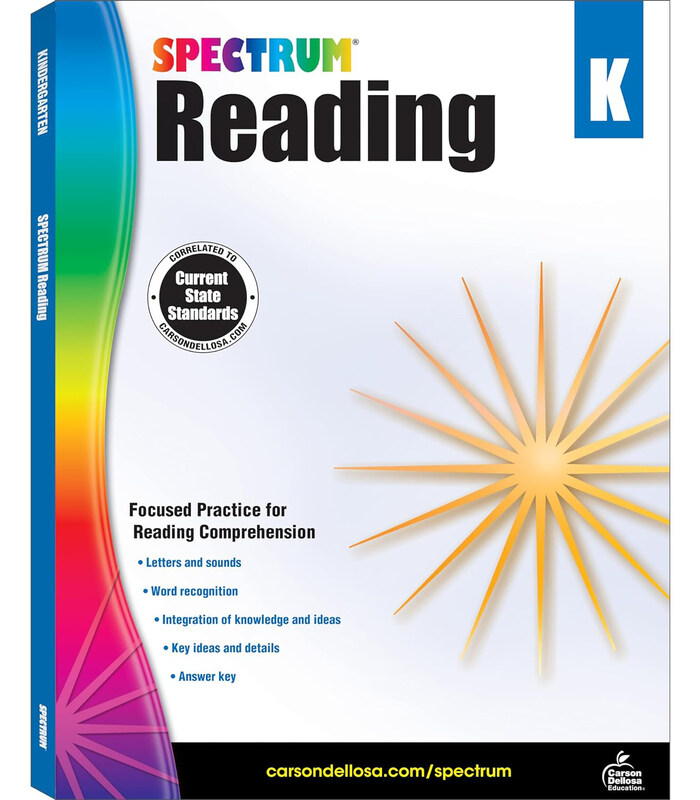 

Reading Work Book Grade K, Paperback Book, By: Spectrum
