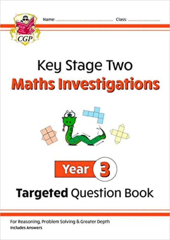 

New Ks2 Maths Investigations Year 3 Targeted Question Book By Cgp Books - Cgp Books Paperback