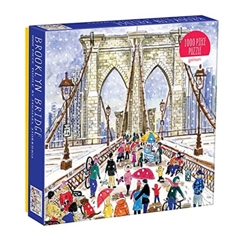 

Brooklyn Bridge 1000 Pc Puzzle In A Squa By Storrings Michael - Hardcover