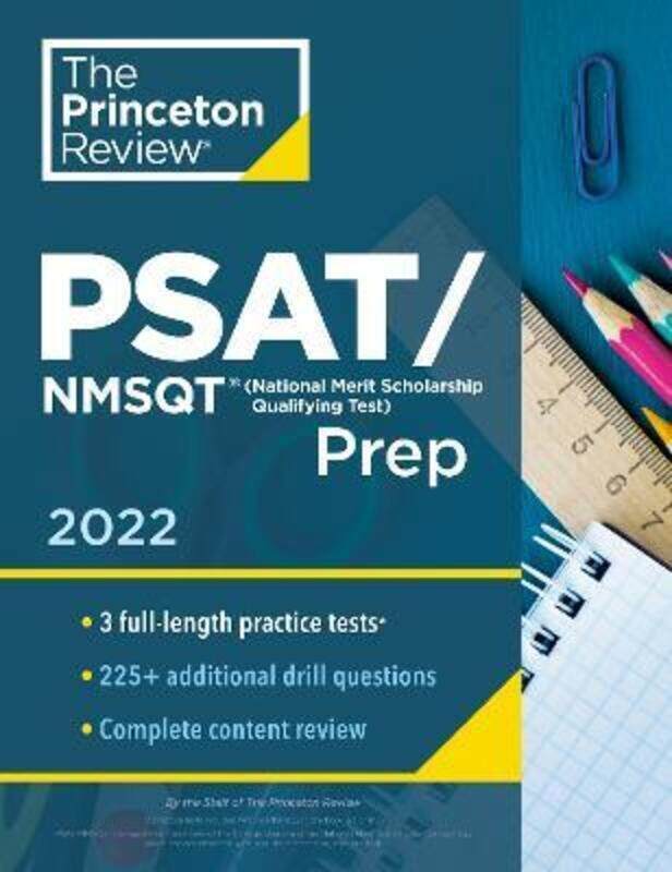 

Princeton Review PSAT/NMSQT Prep, 2022: 3 Practice Tests + Review & Techniques + Online Tools, Paperback Book, By: Princeton Review