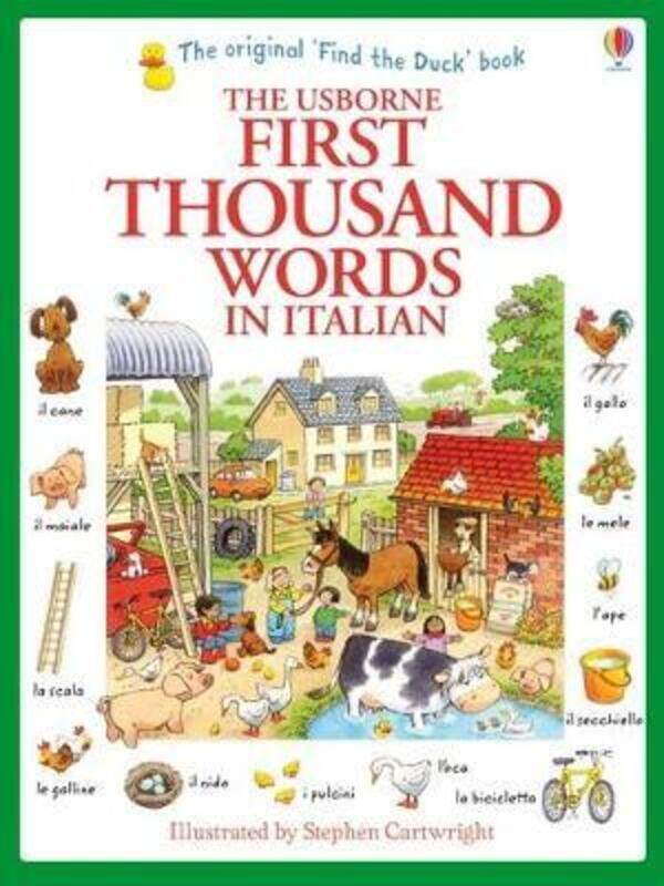 

First Thousand Words in Italian.paperback,By :Amery, Heather - Stephen Cartwright