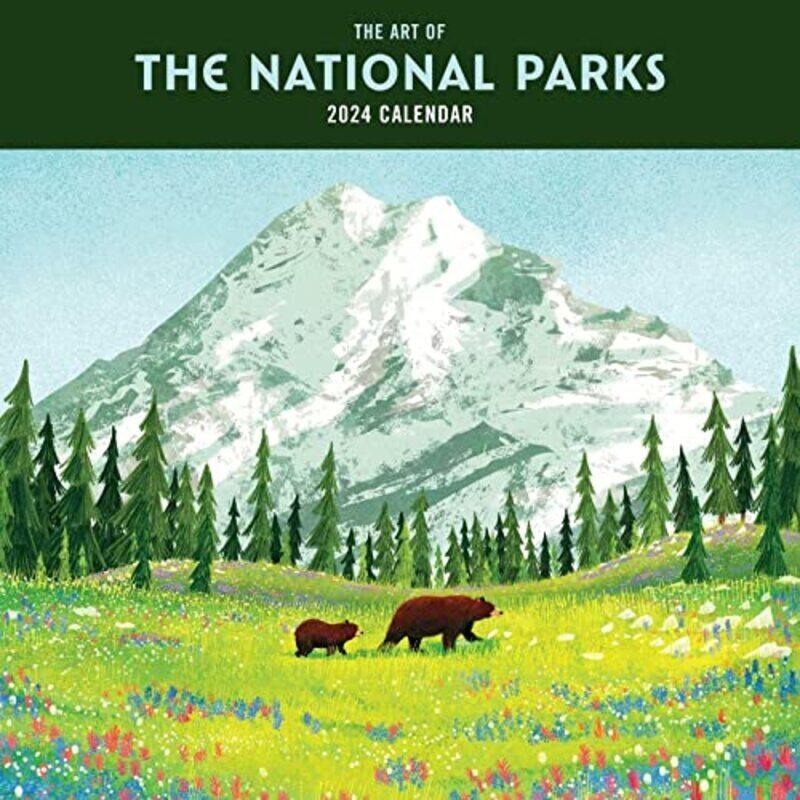 

The Art Of The National Parks 2024 Calendar By Parks, Fifty-Nine - Paperback