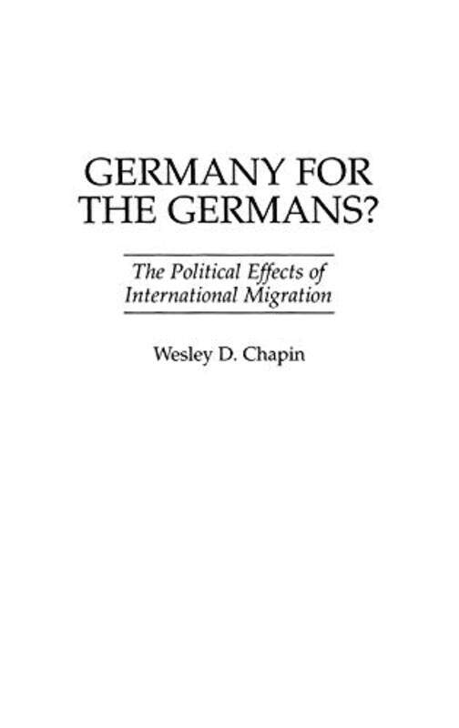 

Germany for the Germans by Robin StevensonVivian Rosas-Hardcover