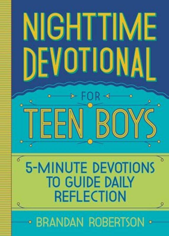 

Nighttime Devotional For Teen Boys By Robertson Brandan - Paperback