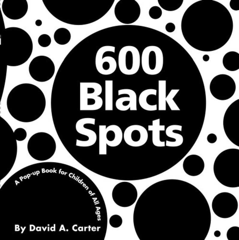 

600 Black Spots Popup By Carter David - Hardcover