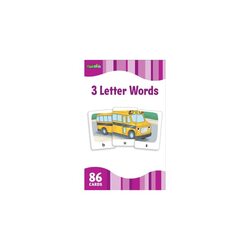 3 Letter Words, Paperback Book, By: Flash Kids Editors