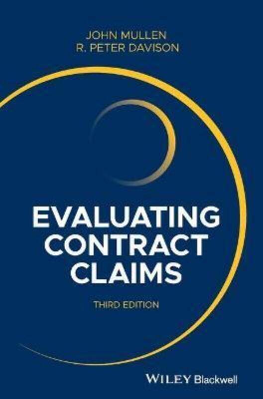 

Evaluating Contract Claims.Hardcover,By :Mullen, John - Davison, Peter