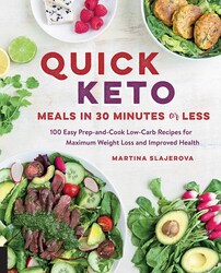 Quick Keto Meals in 30 Minutes or Less: (Volume 3), Paperback Book, By: Martina Slajerova