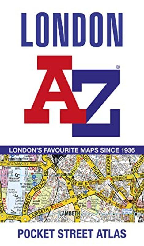

London AZ Pocket Atlas by Joshua Hotaka Roth-Paperback