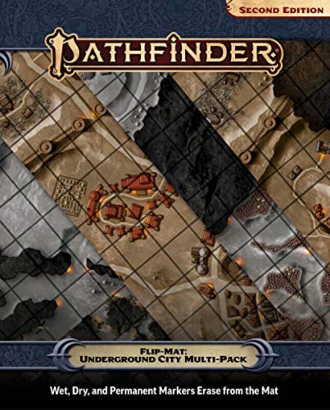

Pathfinder Flip Mat Underground City Mul By Engle Jason - Hardcover