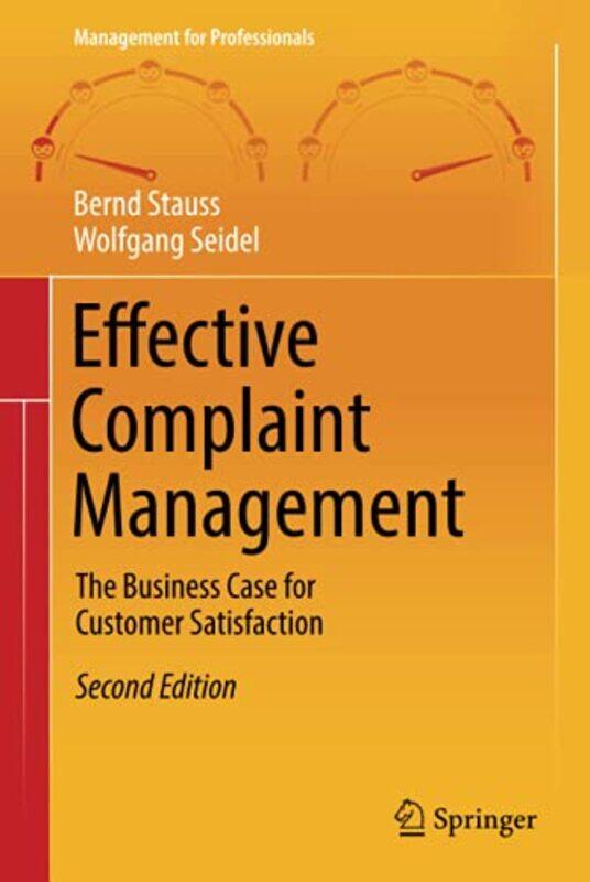 

Effective Complaint Management by Bernd StaussWolfgang Seidel-Hardcover