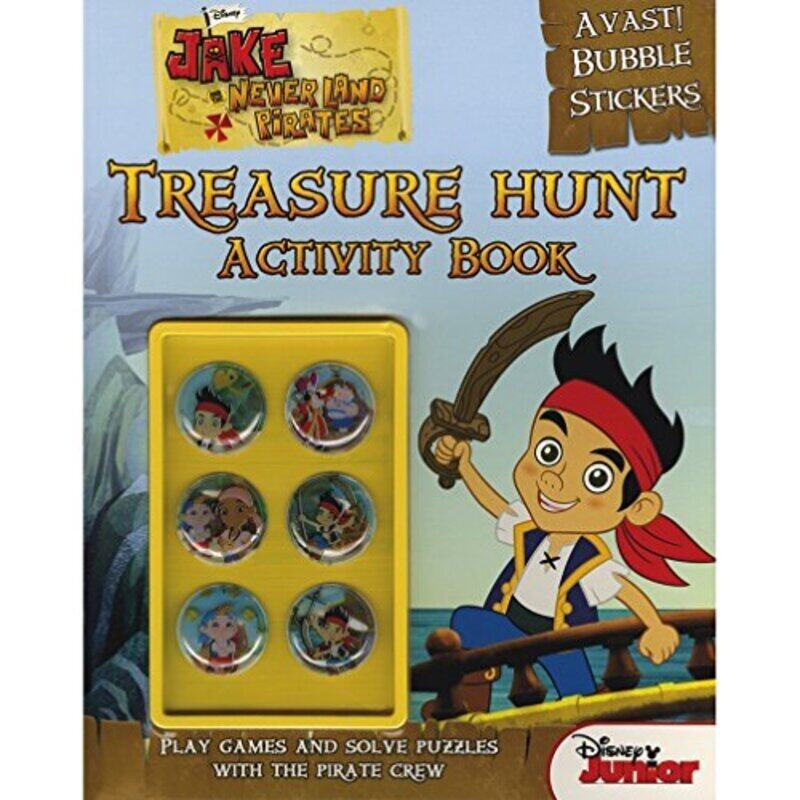 

Jake and the Never Land Pirates Treasure Hunt Activity Book, Paperback Book, By: Disney Junior