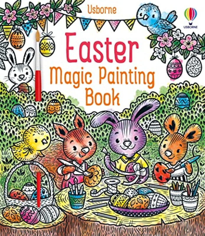 Easter Magic Painting Book by Abigail Wheatley-Paperback