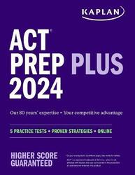 Act Prep Plus 2024,Paperback, By:Kaplan Test Prep