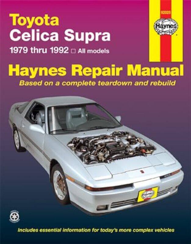 

Toyota Celica Supra 19791992 Haynes Repair Manual USA by Haynes Publishing-Paperback