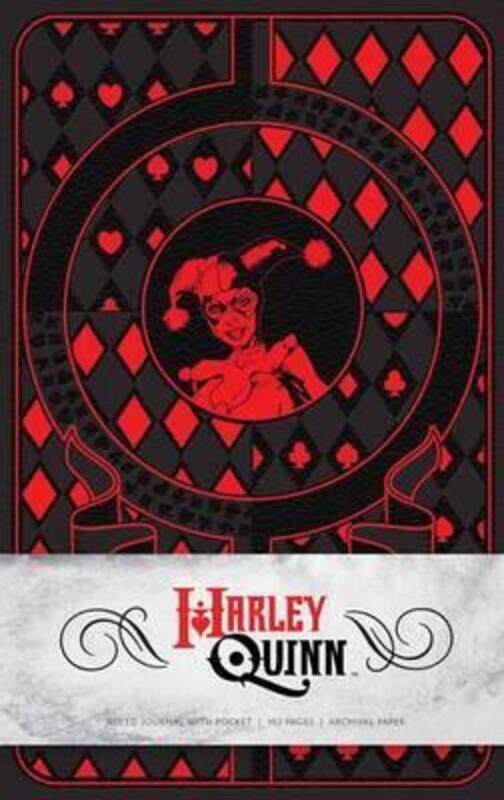 

Harley Quinn Hardcover Ruled Journal,Hardcover,By :Matthew KManning