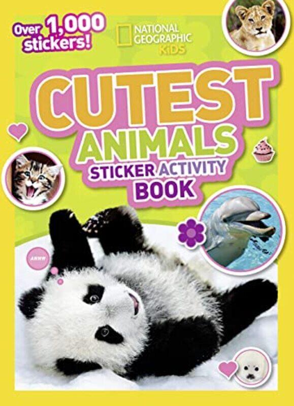 

Ngk Cute Animals Sticker Activity By National Geographic Kids - Paperback