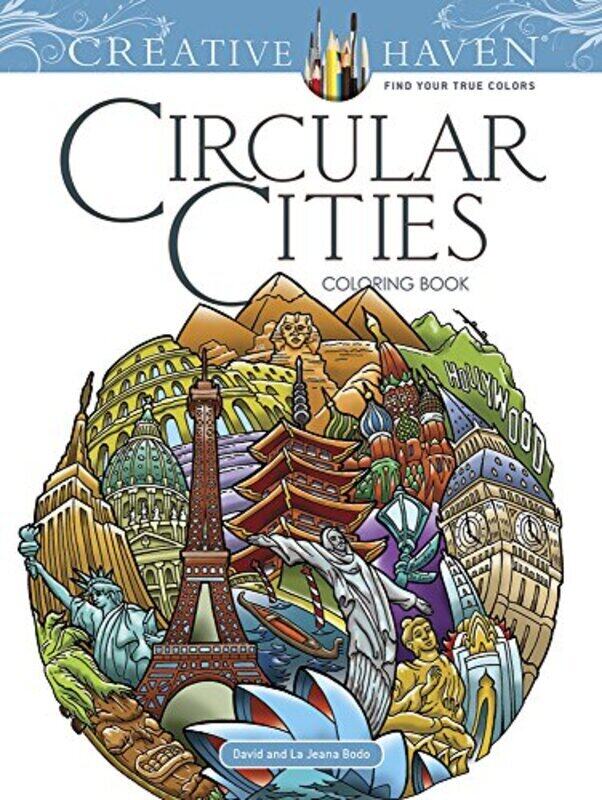 

Creative Haven Circular Cities Coloring Book by Bodo, David Paperback