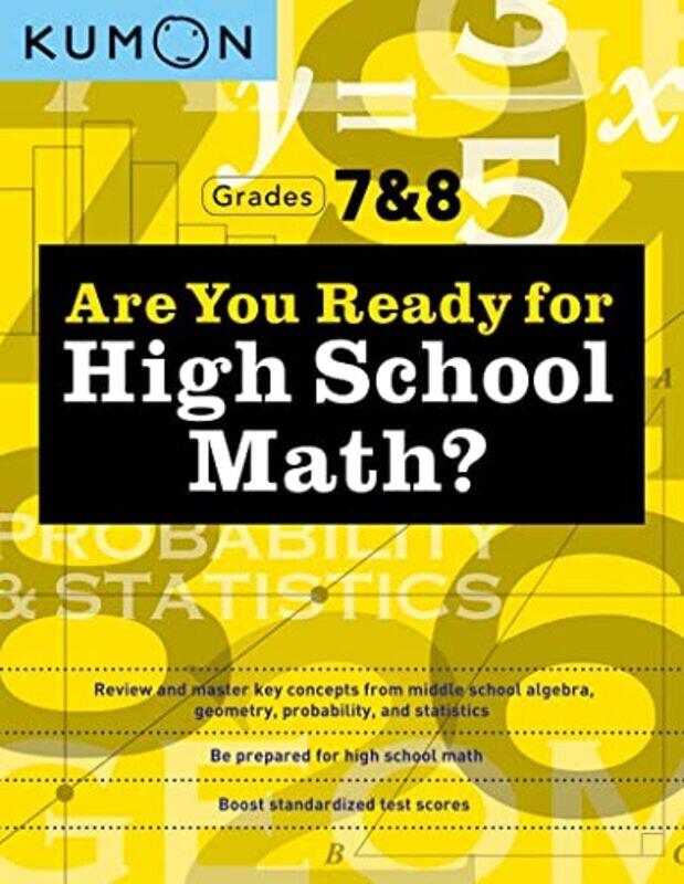 

Are Your Ready For High School Math By Kumon - Paperback