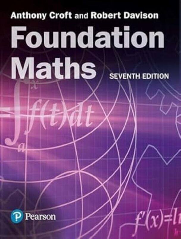 

Foundation Maths by Anthony CroftRobert Davison-Paperback