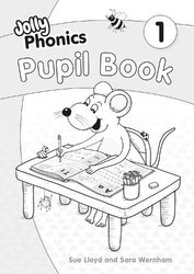 Jolly Phonics Pupil Book 1: in Precursive Letters (British English edition),Paperback by Wernham, Sara - Lloyd, Sue - Stephen, Lib - Munoz, Yoana Gurriz