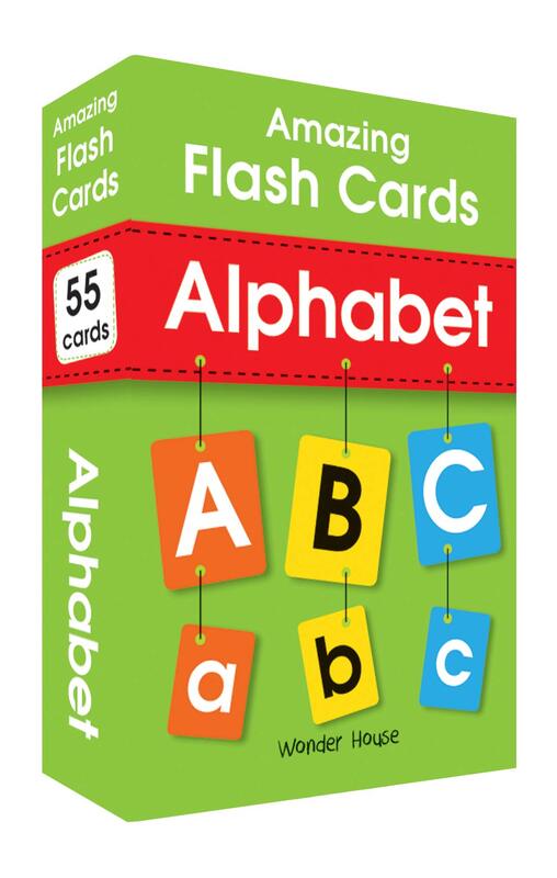 Amazing Flash Cards Alphabet: Early Development OF Preschool Toddler (54 Cards), Paperback Book, By: Wonder House Books