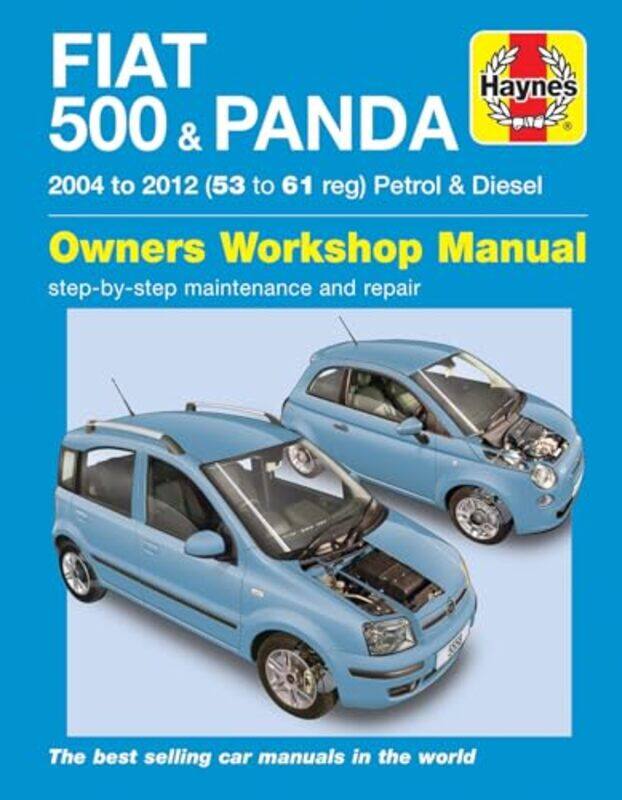 

Fiat 500 and Panda 04 12 Haynes Repair Manual by Haynes Publishing-Paperback