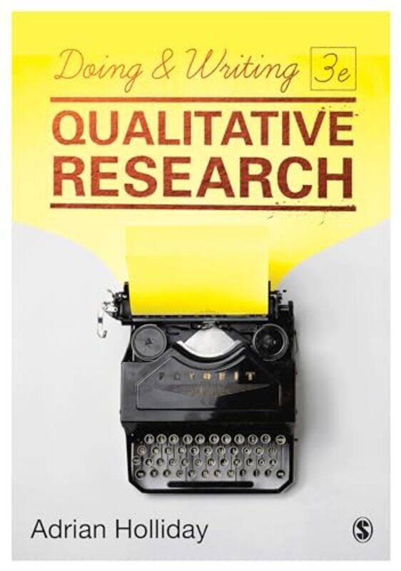 

Doing and Writing Qualitative Research by Adrian Holliday-Paperback