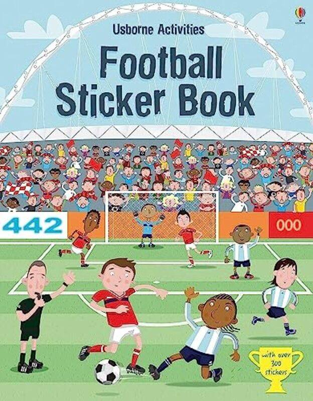 

Football Sticker Book By Various Paperback