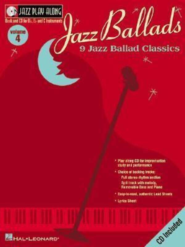 

Jazz Ballads: Jazz Play-Along Volume 4 (Jazz Play-Along Series).paperback,By :Hal Leonard Corp.